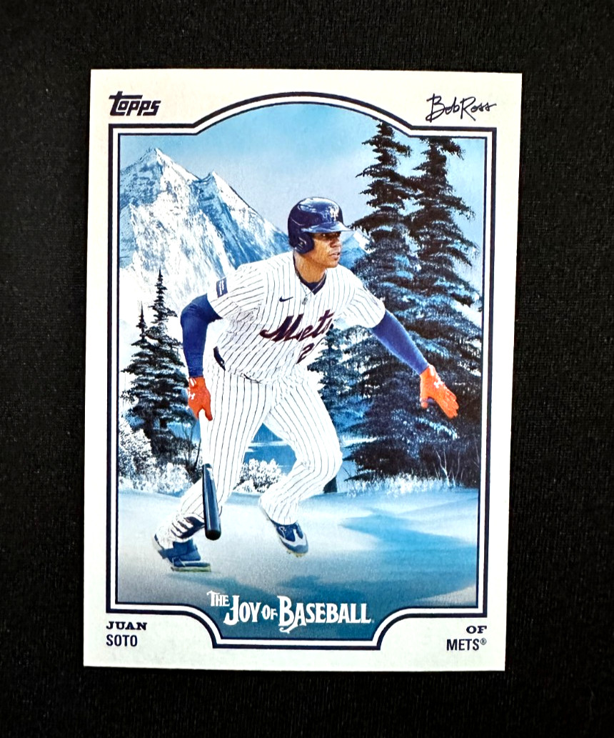2025 Topps Bob Ross: The Joy of Baseball Cards Pick From List/Complete Your Set!