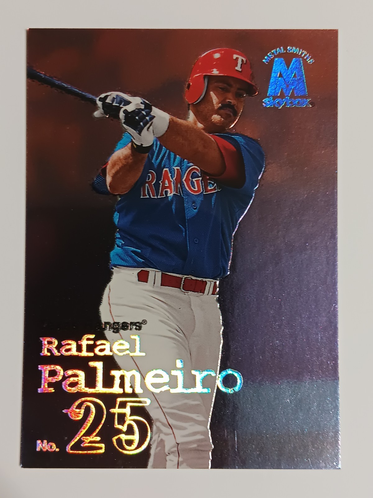 1999 SkyBox Molten Metal #4 Rafael Palmeiro