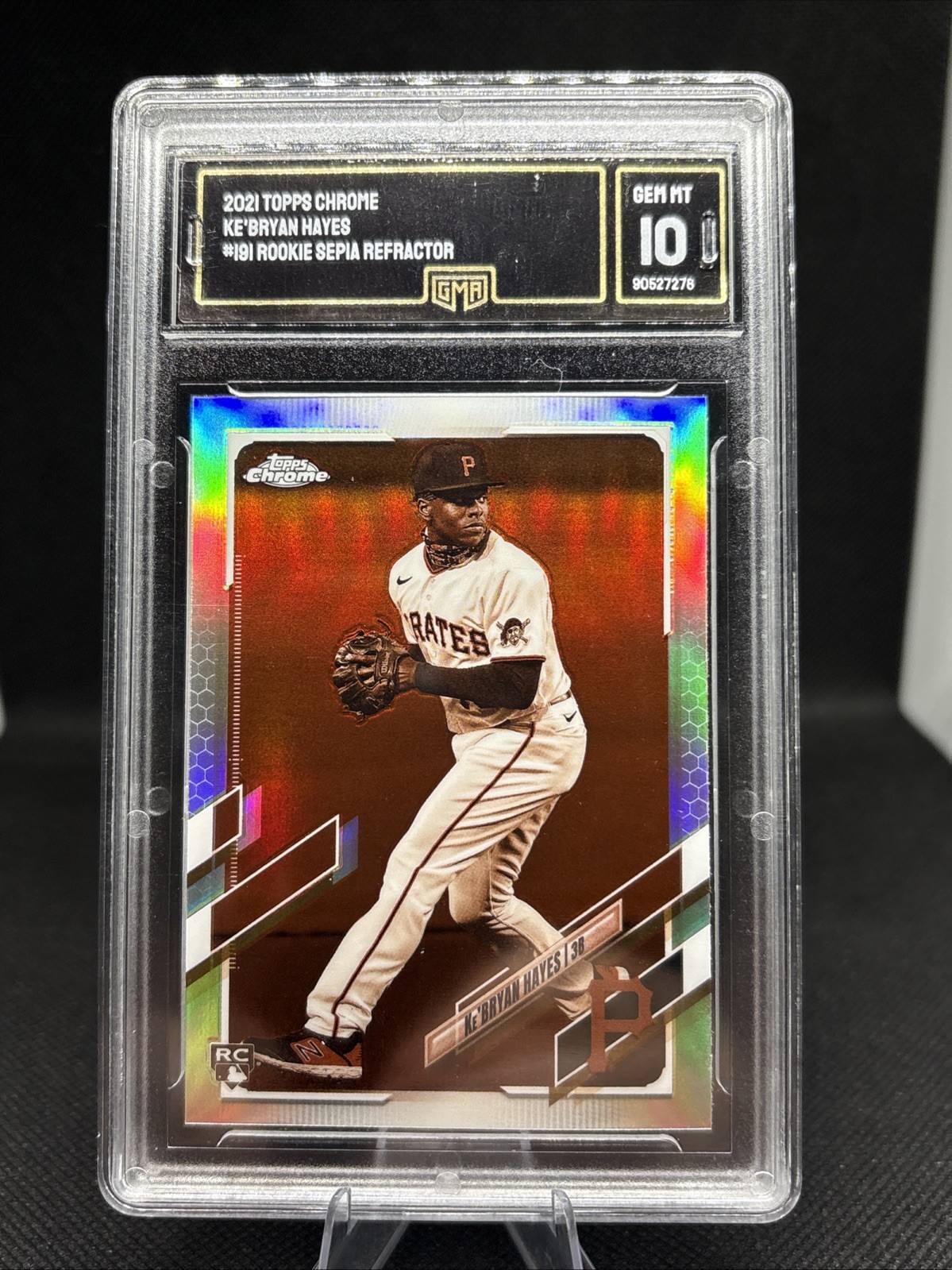 2021 Topps Chrome – Ke’Bryan Hayes #191 Sepia Refractor (RC)
