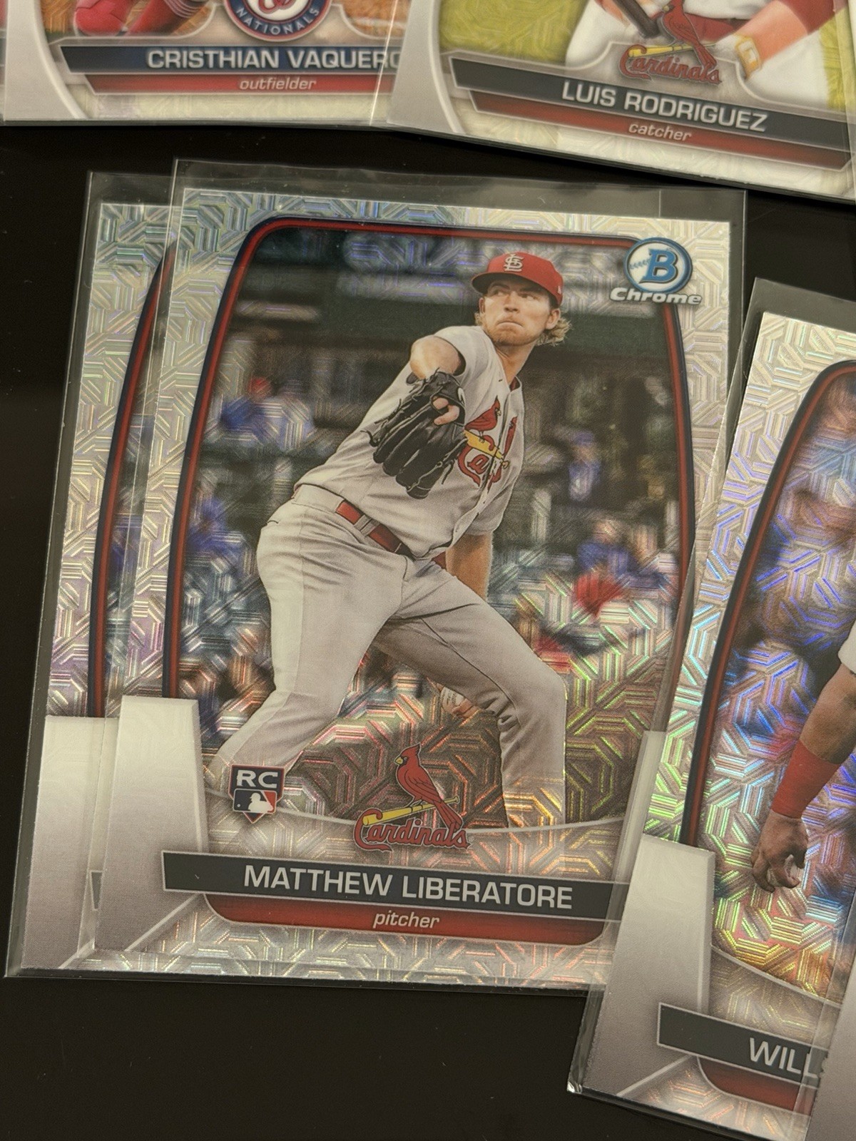 2023 Bowman Chrome MOJO Singles (1-100) & (BCP1-BCP150) + 2 Card Min Plz READ!