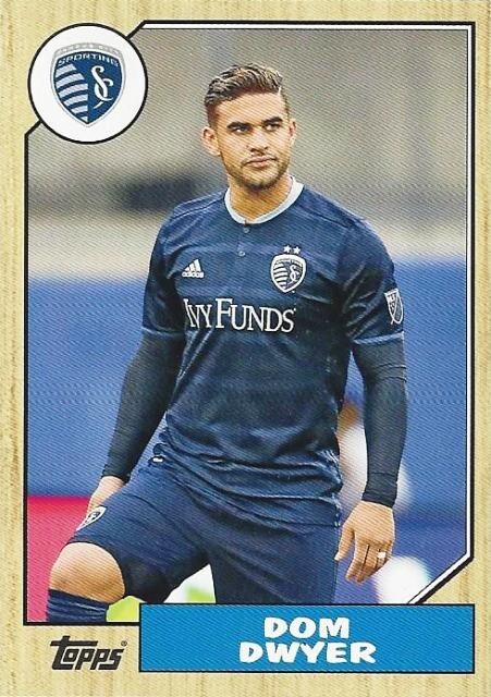 2017 Topps Major League Soccer ‘Throwback Topps’ Chase / Insert Card – MLS