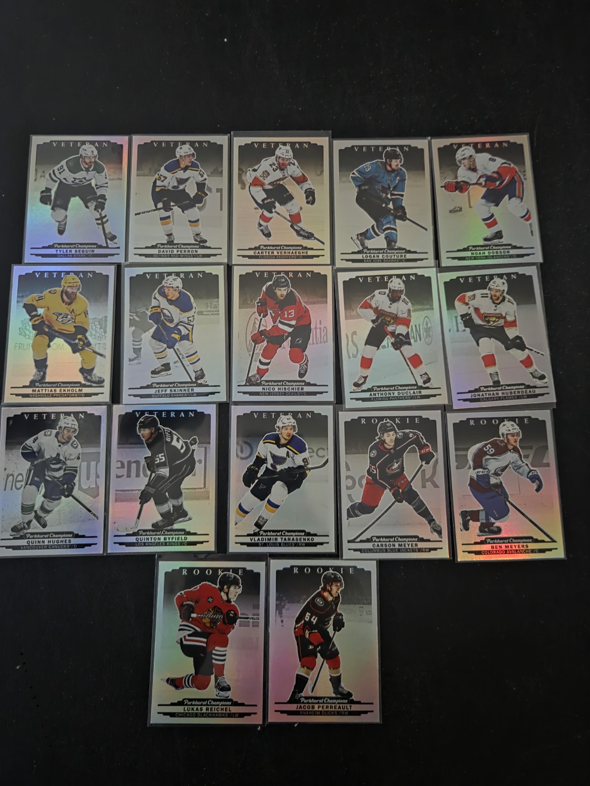 2022-23 Parkhurst Champions Rainbow And Gold Rainbow. You Pick.