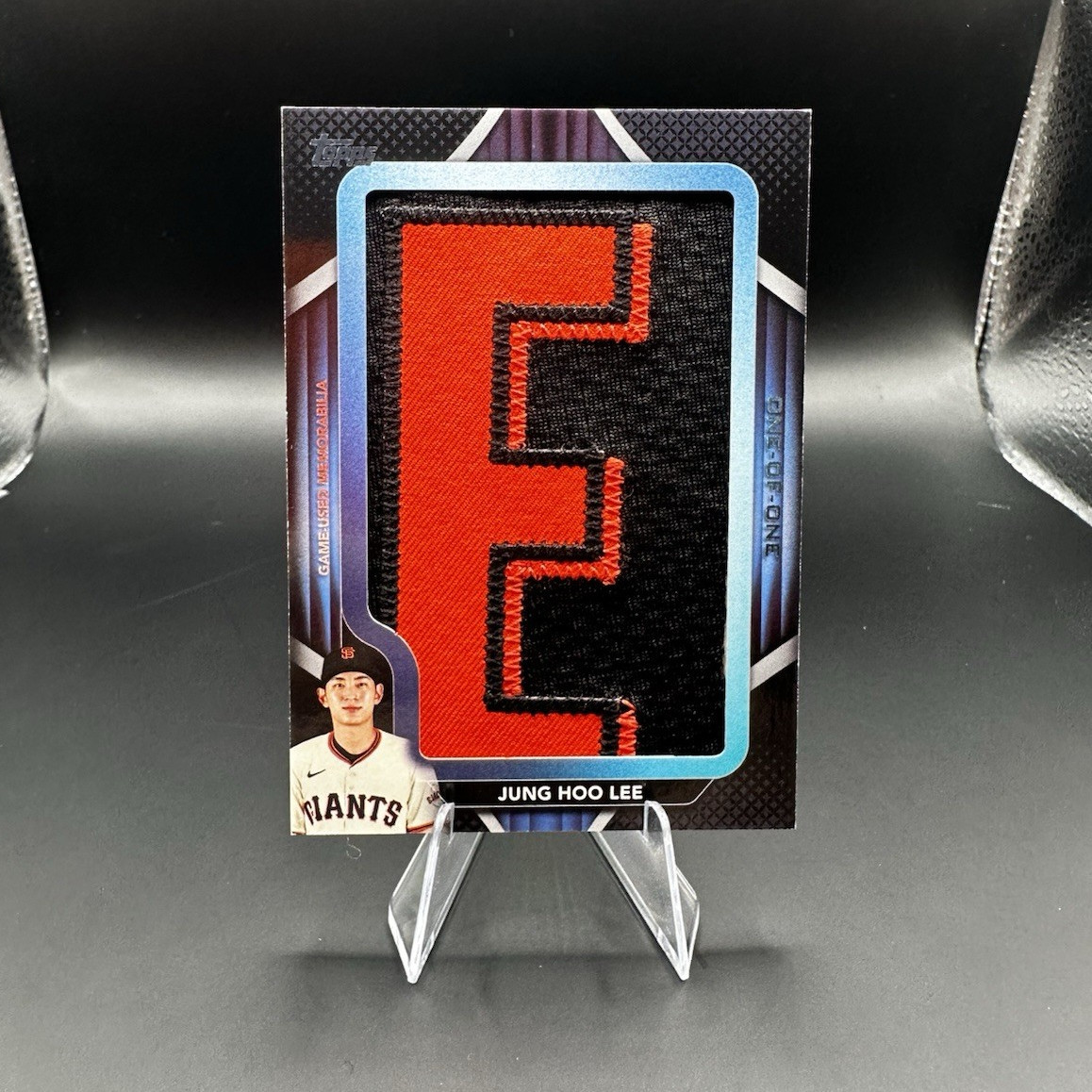 2026 Topps Jung Hoo Lee In The Name Jumbo Relic ITN-JH Giants Game Used 1/1