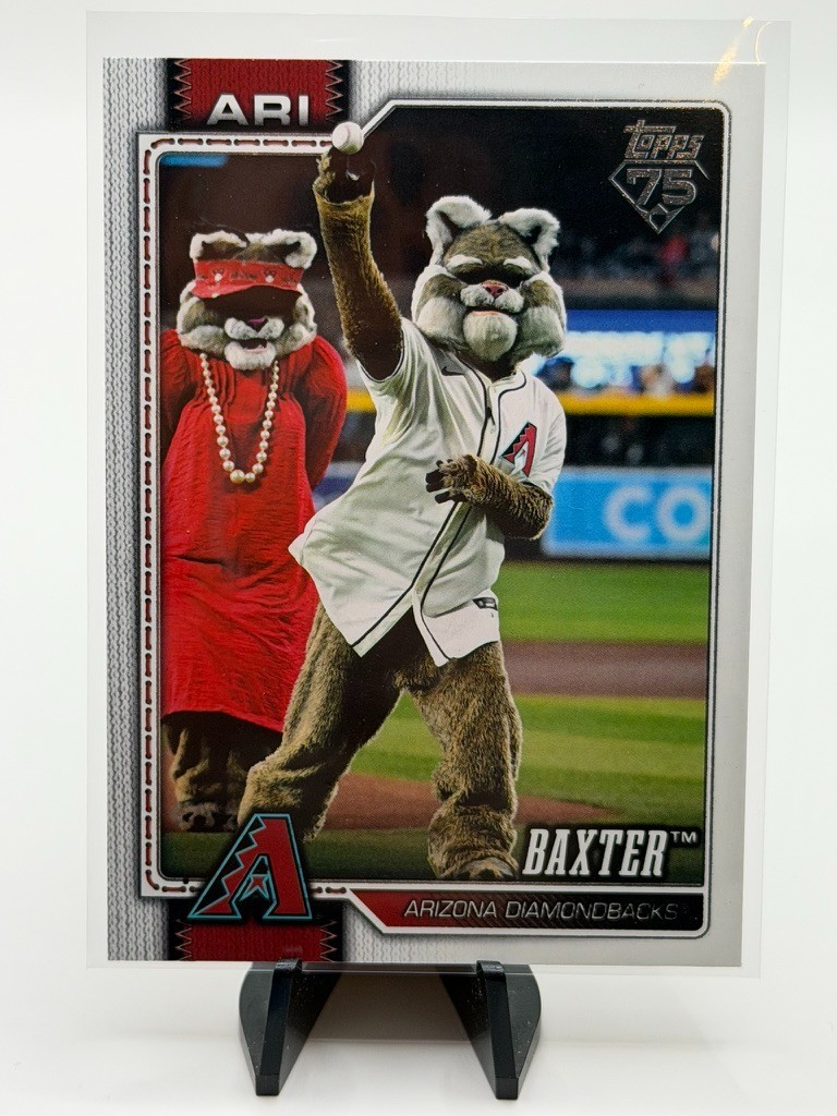 2026 Topps Series 1 Celebration MLB Mascots Pick your Card / Complete your Set