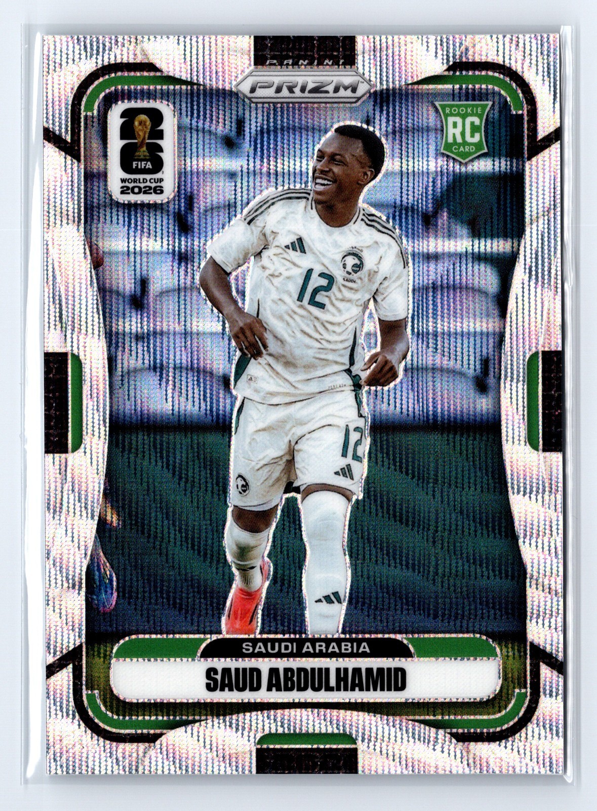 2026 Panini Prizm FIFA World Cup SAUD ABDULHAMID Wave No. 384 Saudi Arabia