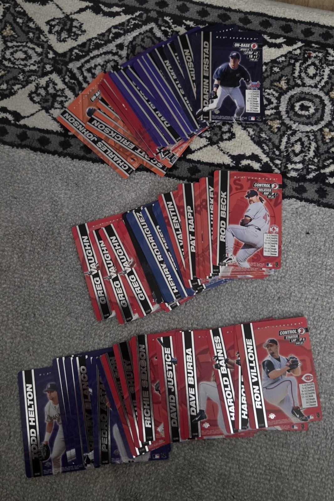 2000 MLB Showdown 1st Edition (1-304) No Holos You Pick the Card