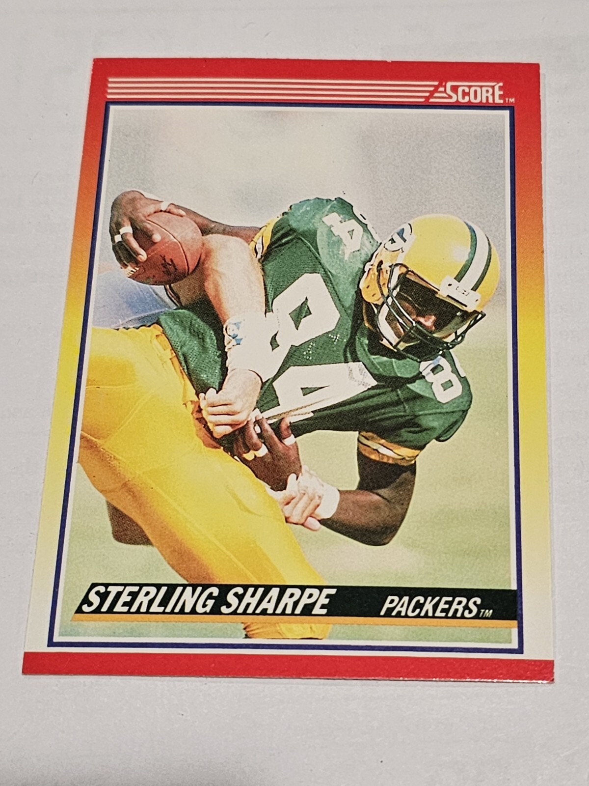 1990 Score #245 Sterling Sharpe
