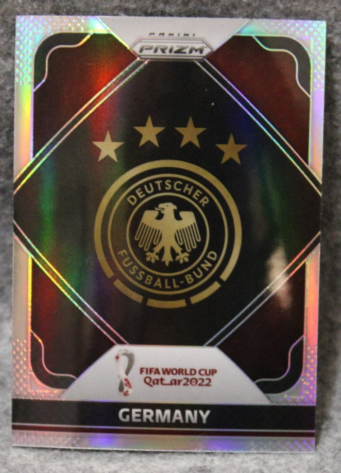 2022 Prizm Fifa World Cup Qatar #11 Germany Team Badge Holo Prizm