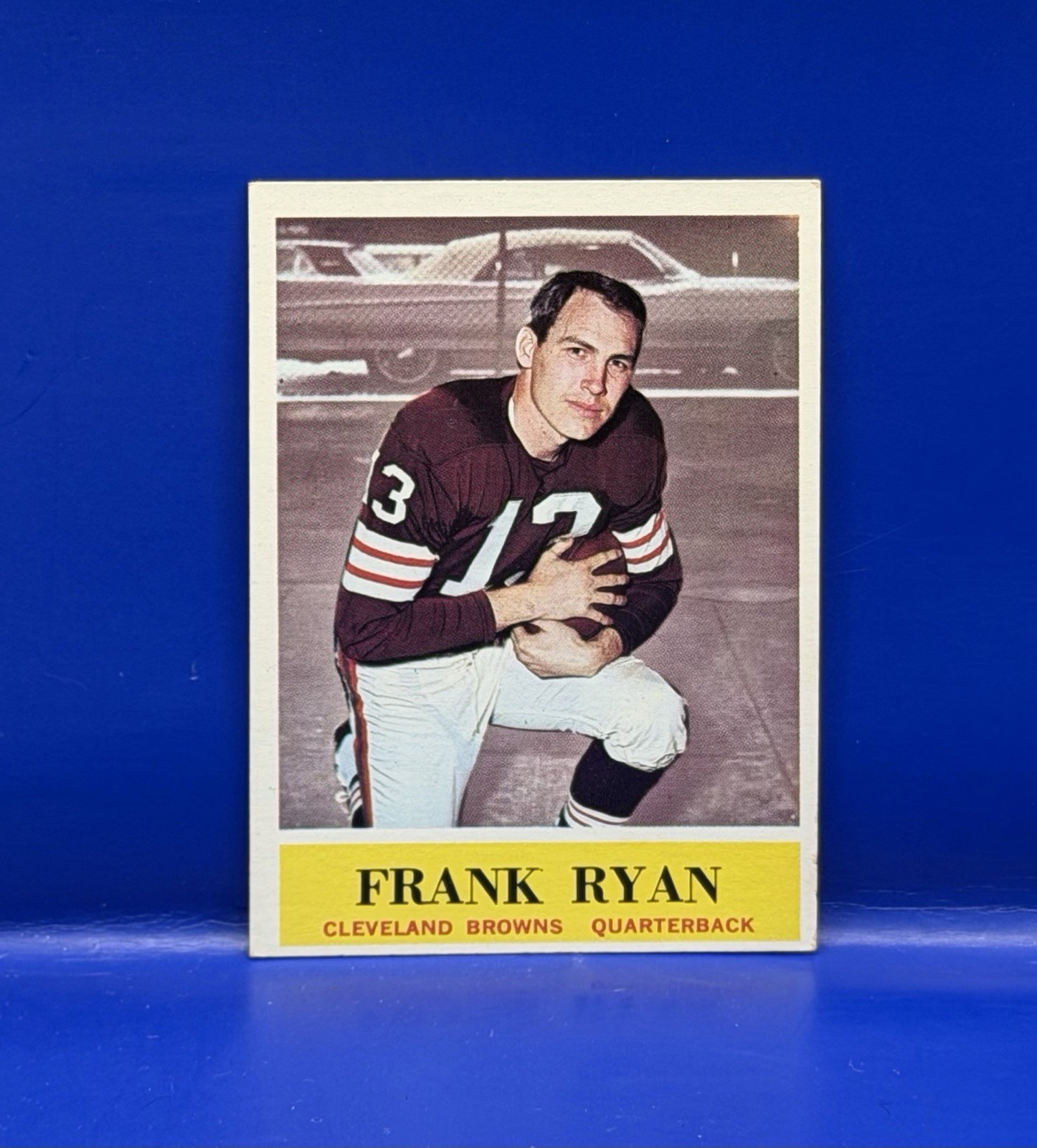 1964 Philadelphia Set-Break # 38 Frank Ryan EX-EXMINT Cleveland Browns