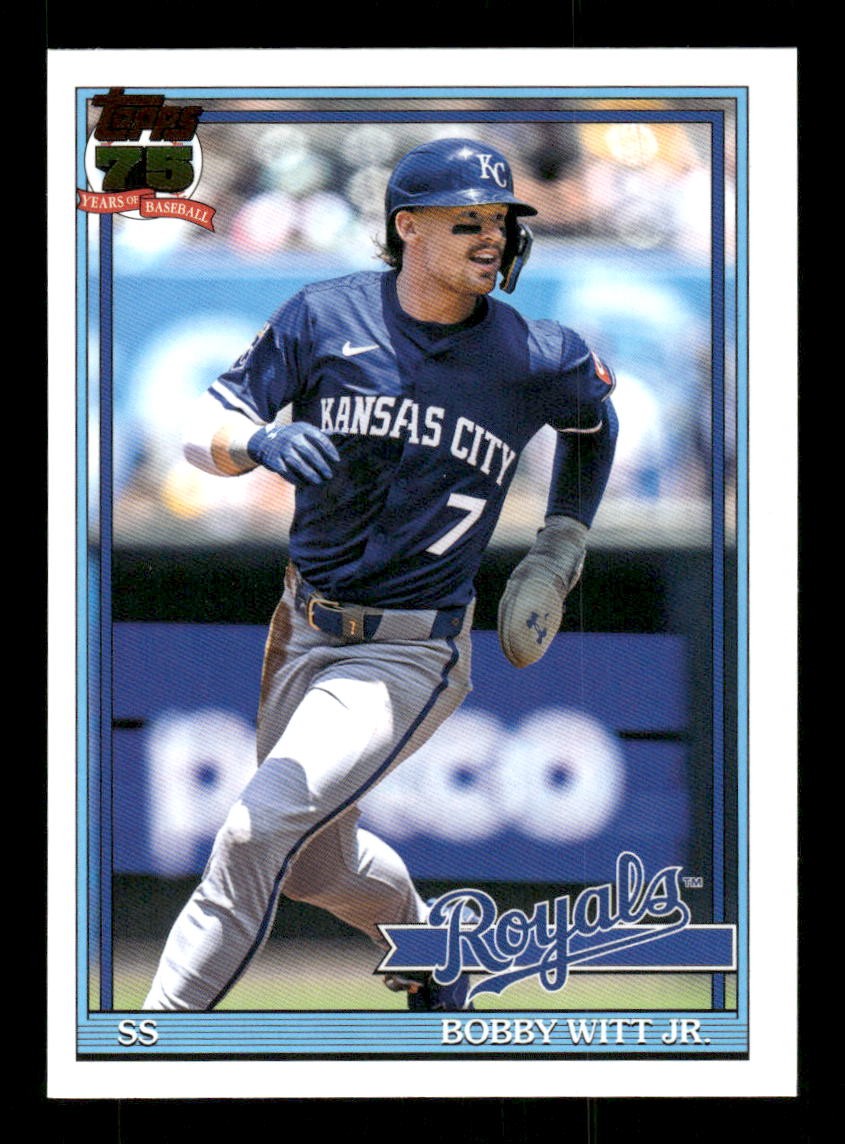2026 Topps #T91-3 Bobby Witt Jr. 35th Anniversary Kansas City Royals