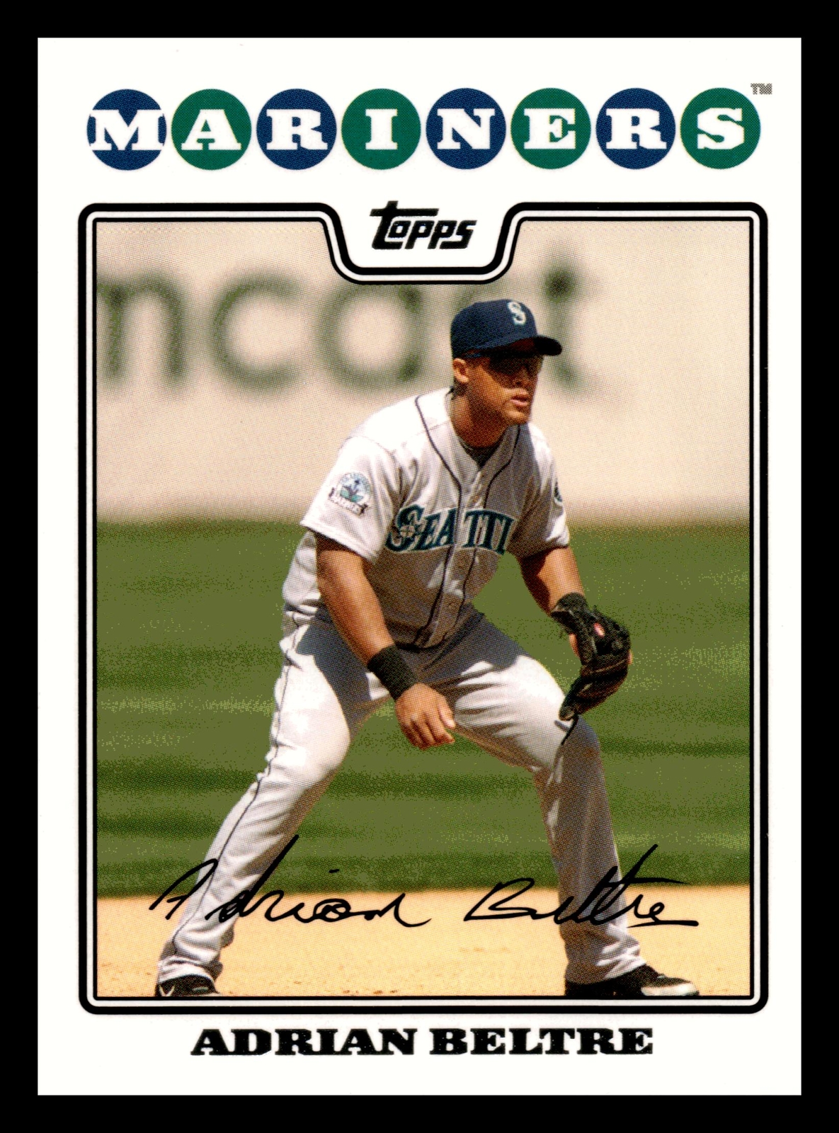 Adrian Beltre 2008 Topps #199 HOF Seattle Mariners Mint