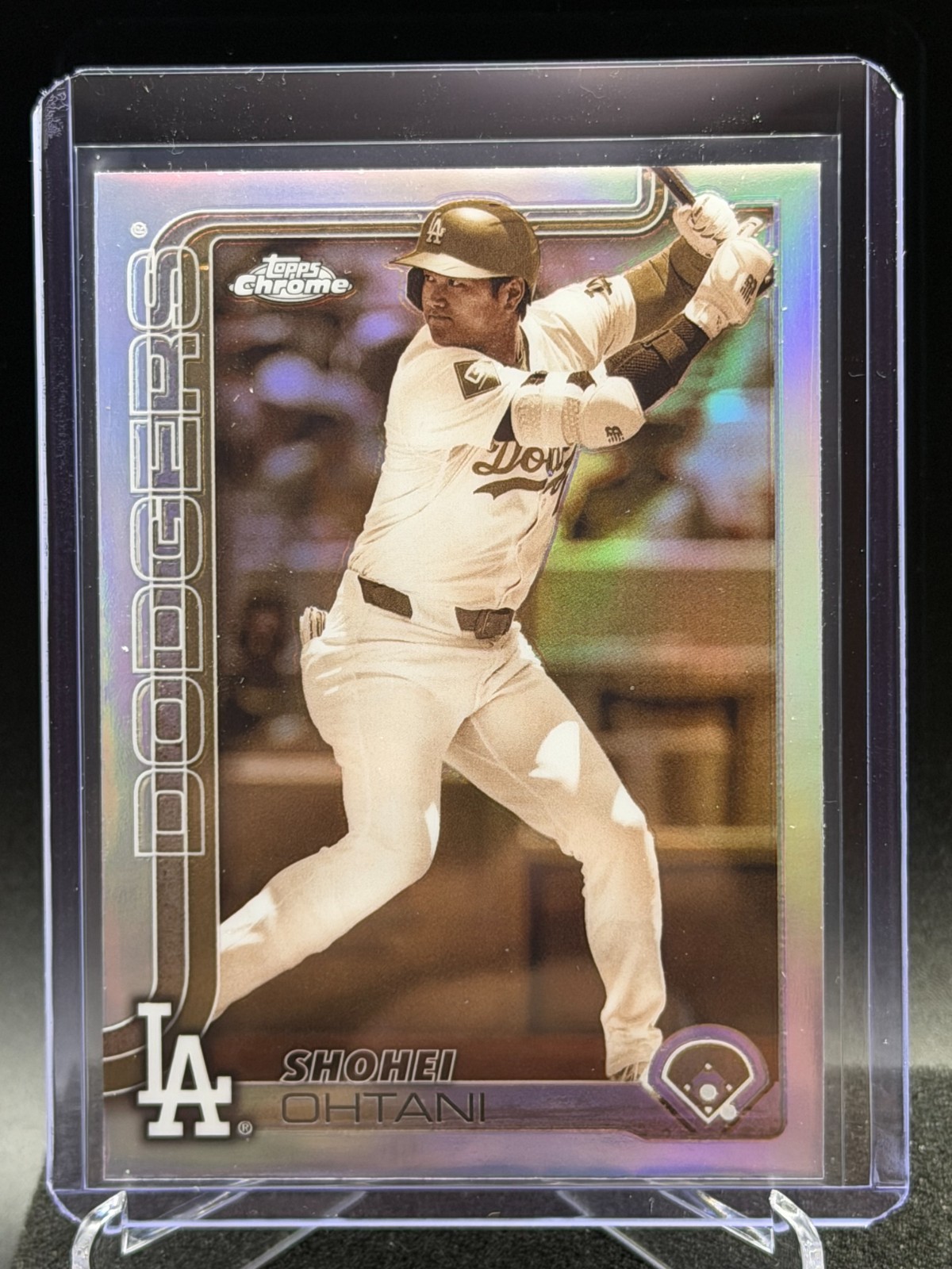 Shohei Ohtani 2025 Topps Chrome Sepia Refractor #1 – Los Angeles Dodgers