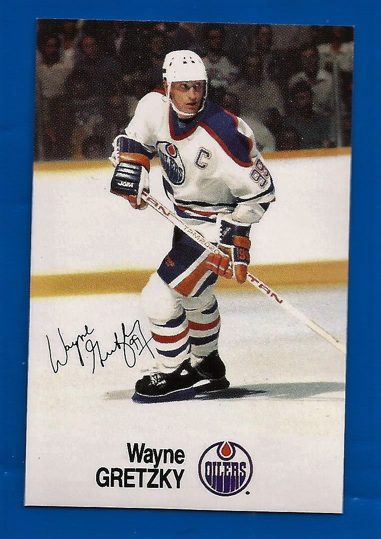 ESSO Oil Co. HOCKEY CARD WAYNE GRETZKY EDMONTON OILERS NM MINT
