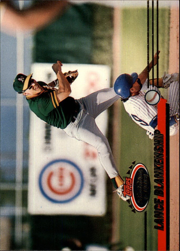 1993 Stadium Club #413 Lance Blankenship – BB