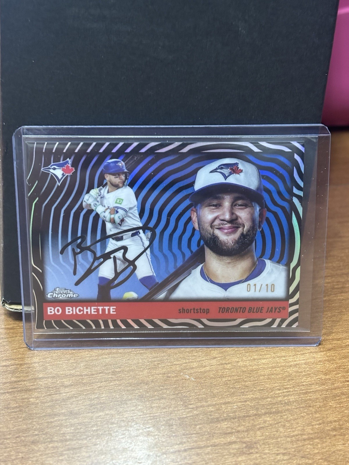 2025 topps platinum bo bichette vibrations /10