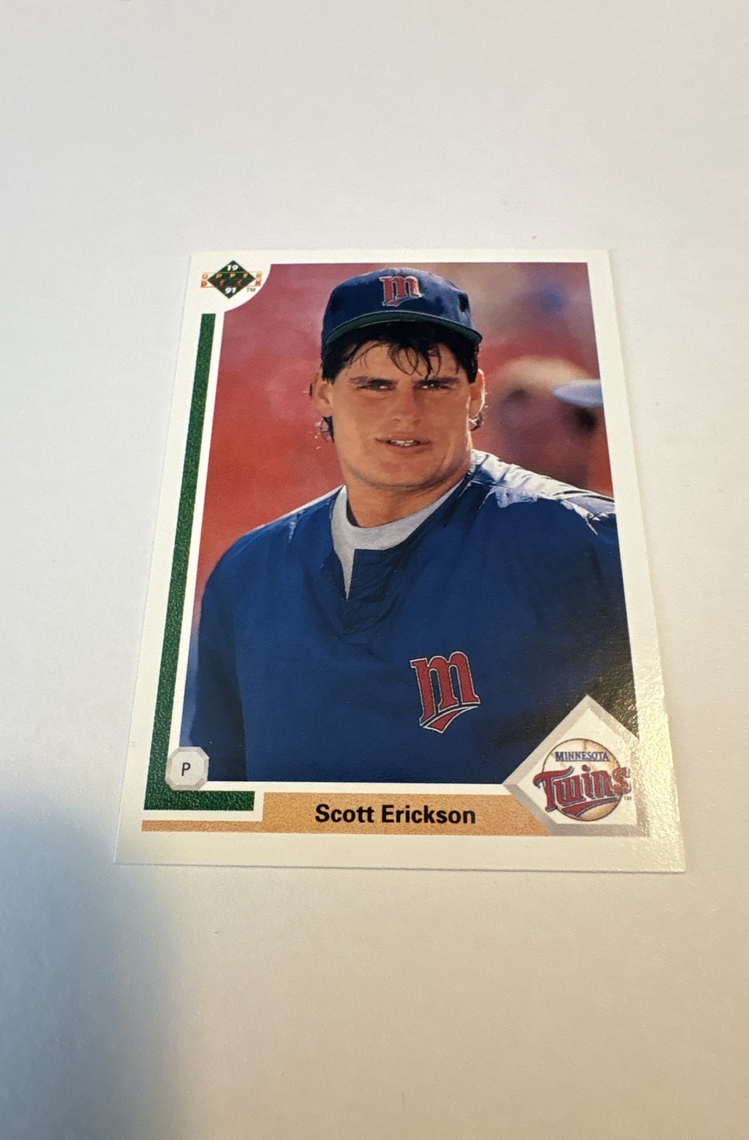 1991 Upper Deck – Scott Erickson #522 Minnesota Twins