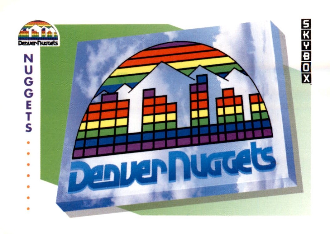 1991-92 SkyBox #357 Denver Nuggets
