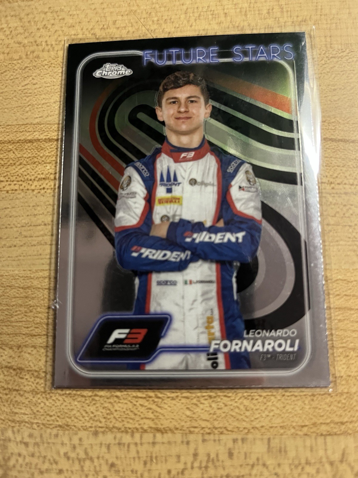 Leonardo Fornaroli 2024Formula 2 Topps Chrome Card 46