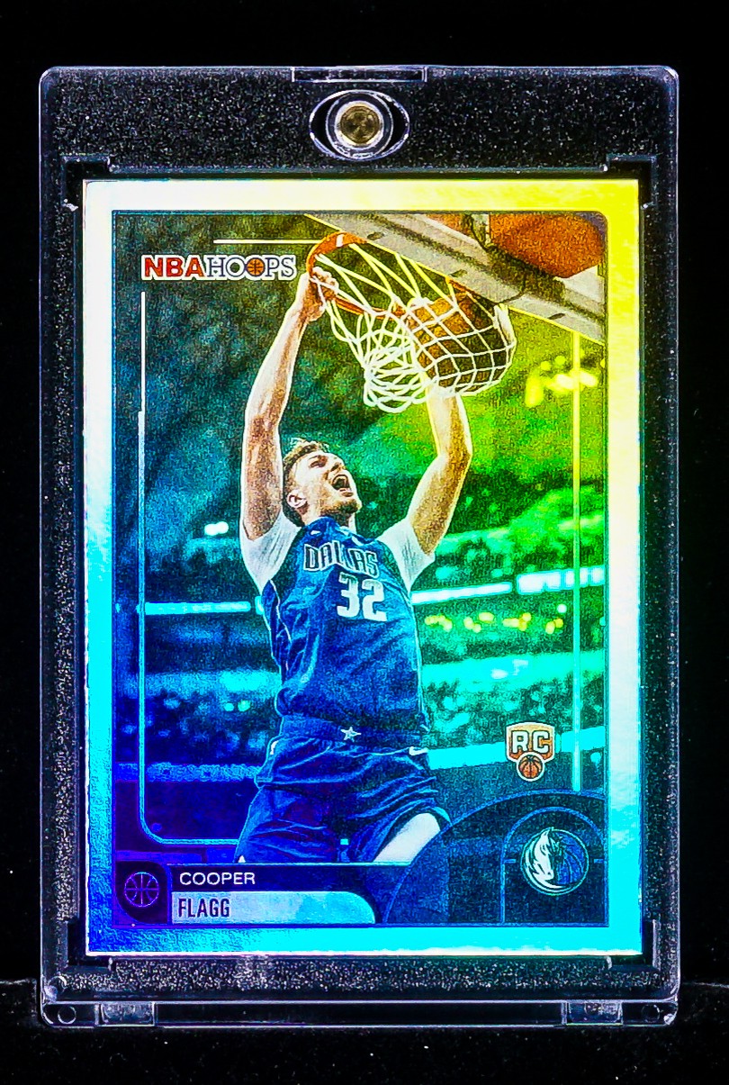 Cooper Flagg RARE REFRACTOR HOLO PRIZM INVESTMENT ROOKIE CARD Mavericks SSP