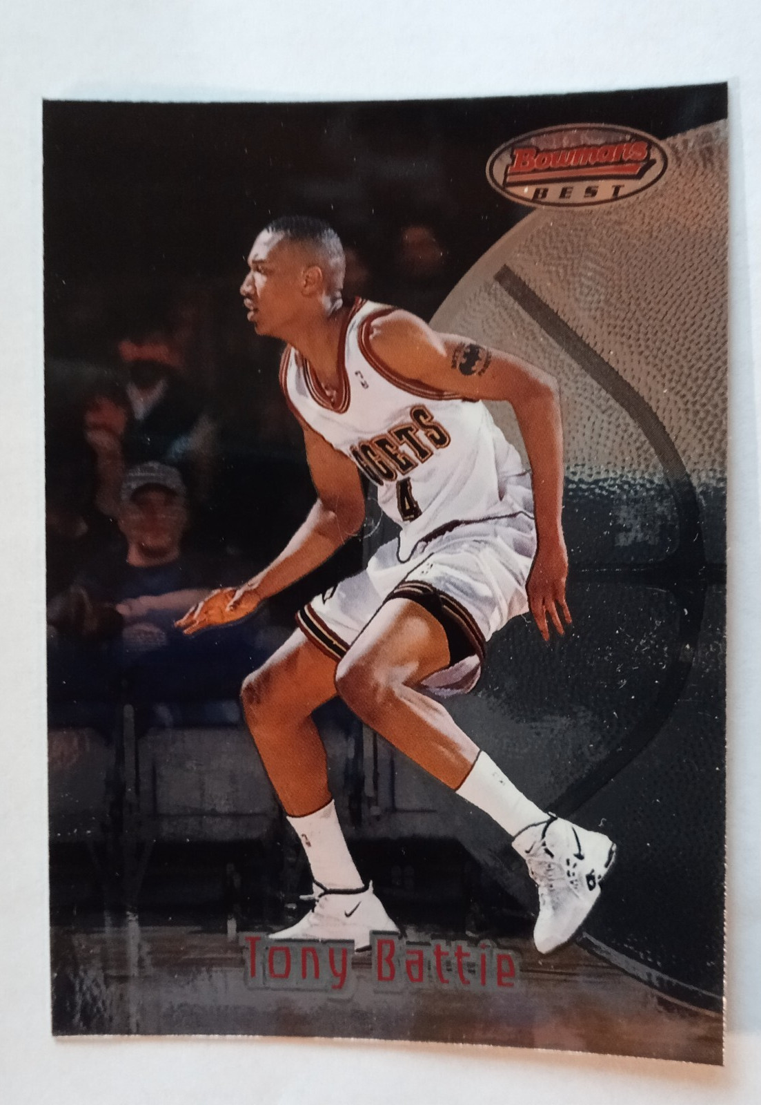 1997-98 Bowman’s Best Tony Battie #102 RC Denver Nuggets