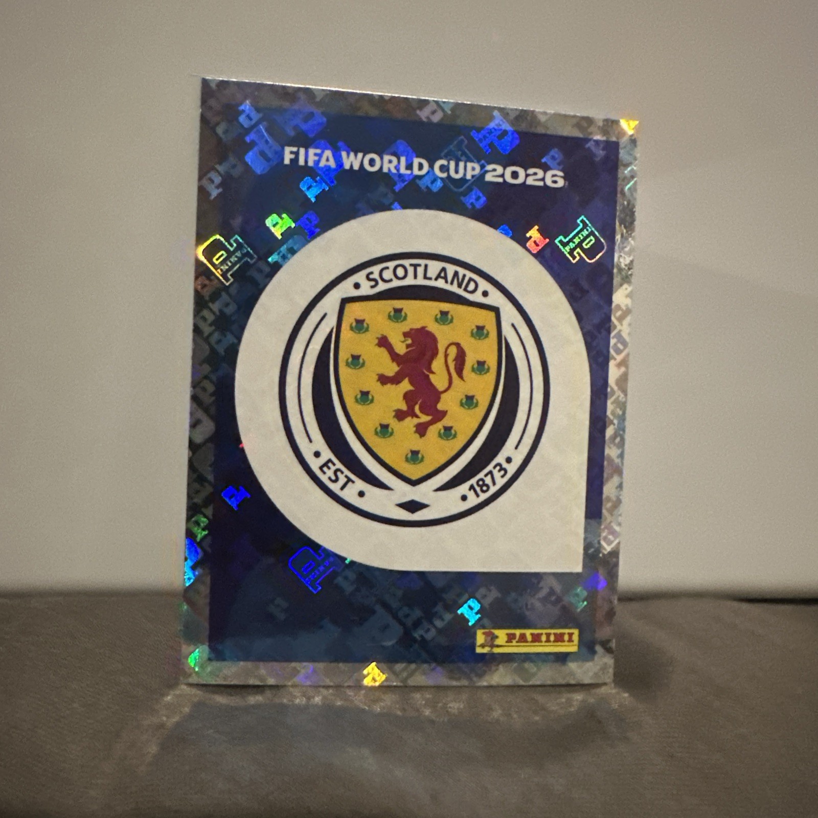 2026 Panini FIFA World Cup Sticker Scotland Team Logo #SCO 1