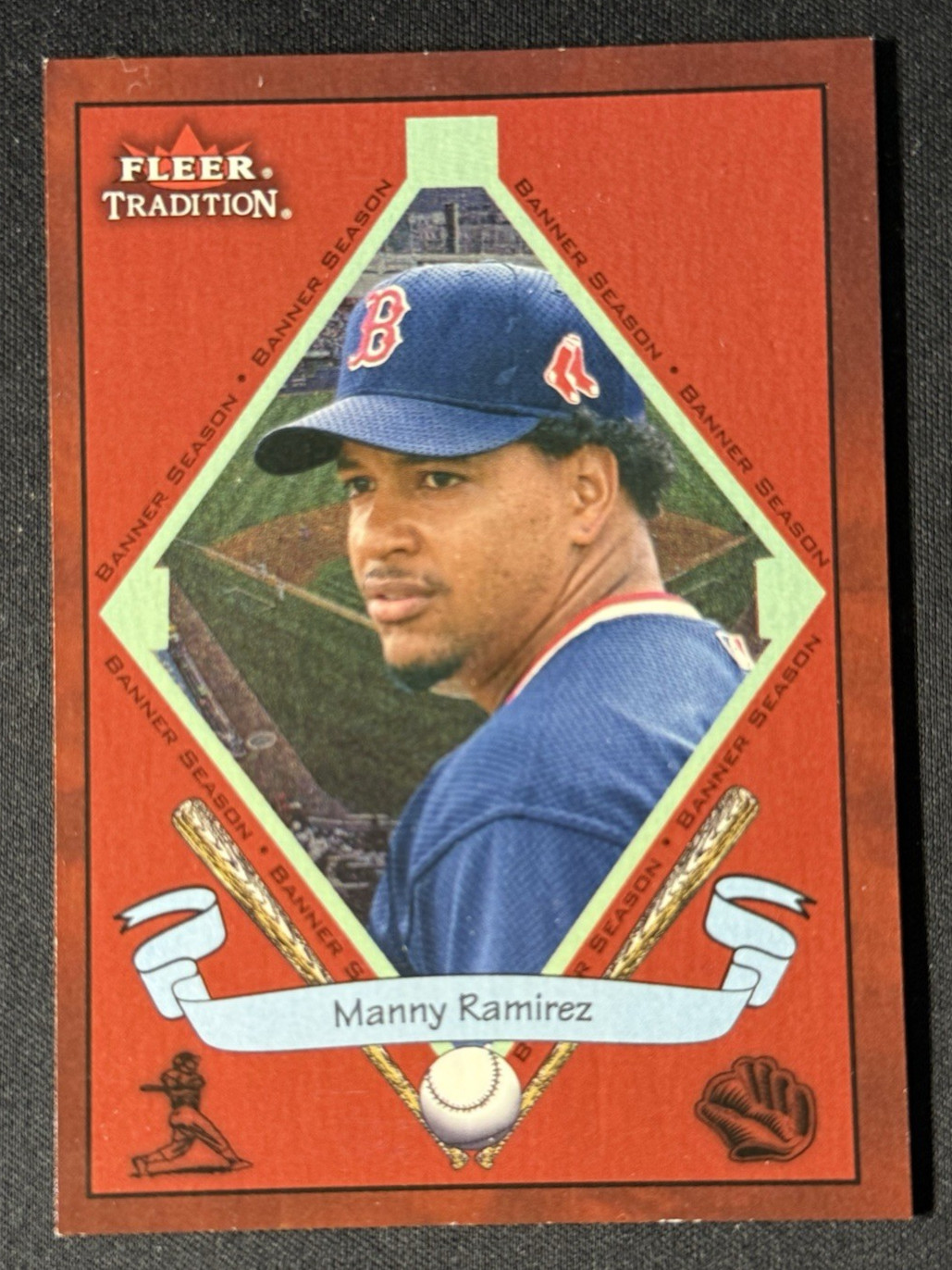 2002 Fleer Tradition – Manny Ramirez #486 Glossy /200