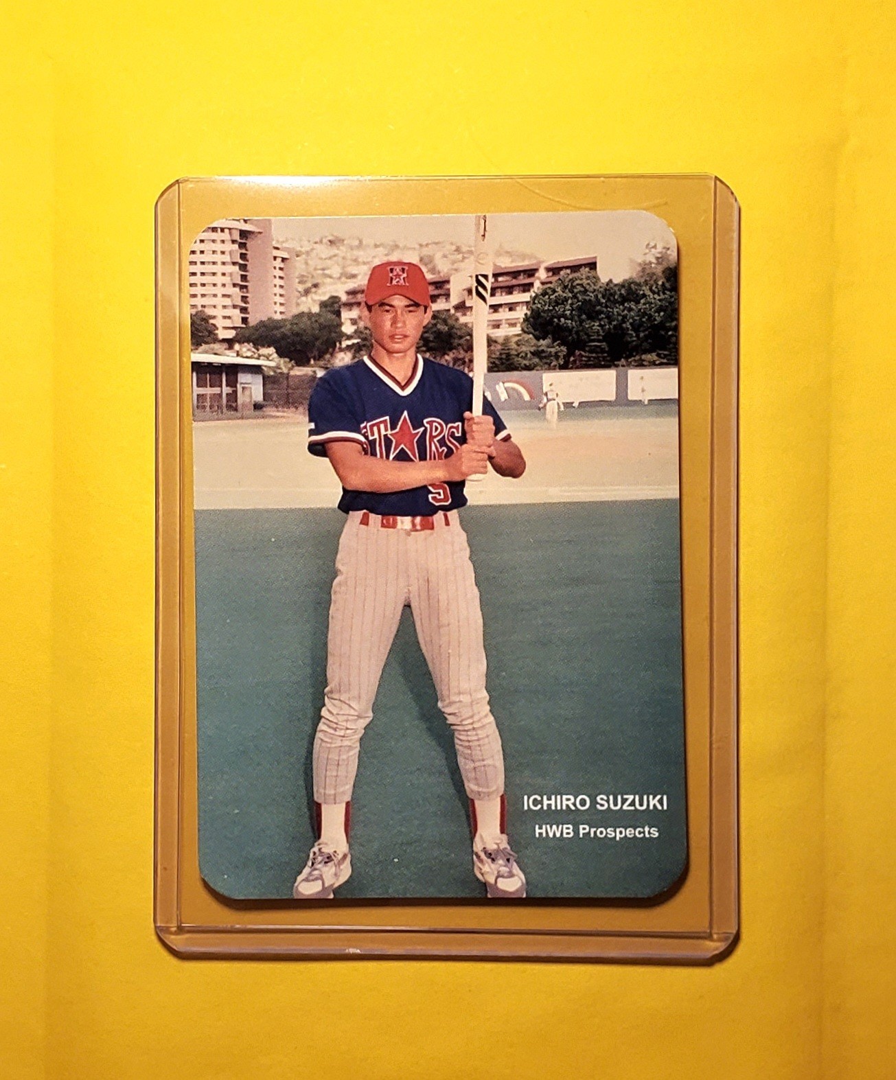 1993 Broders Hawaiian Lg. Prospects rookie ICHIRO SUZUKI Seattle Mariners