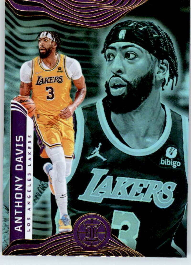 2021-22 PANINI ILLUSIONS #97 ANTHONY DAVIS LOS ANGELES LAKERS BASKETBALL