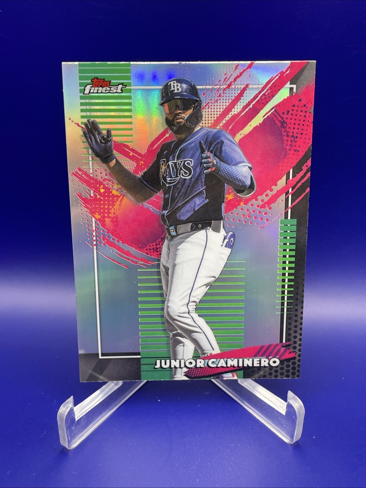 Topps Finest 2026 Junior Caminero #279 RARE Tampa Bay Rays