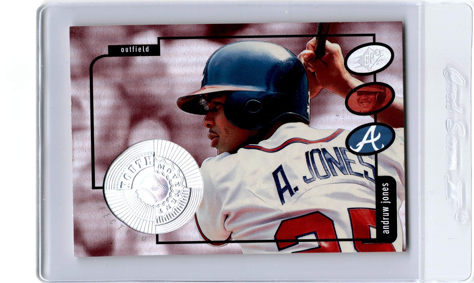 1998 SPx Finite Spectrum #25 Andruw Jones Youth Movement 1191/1250 Braves