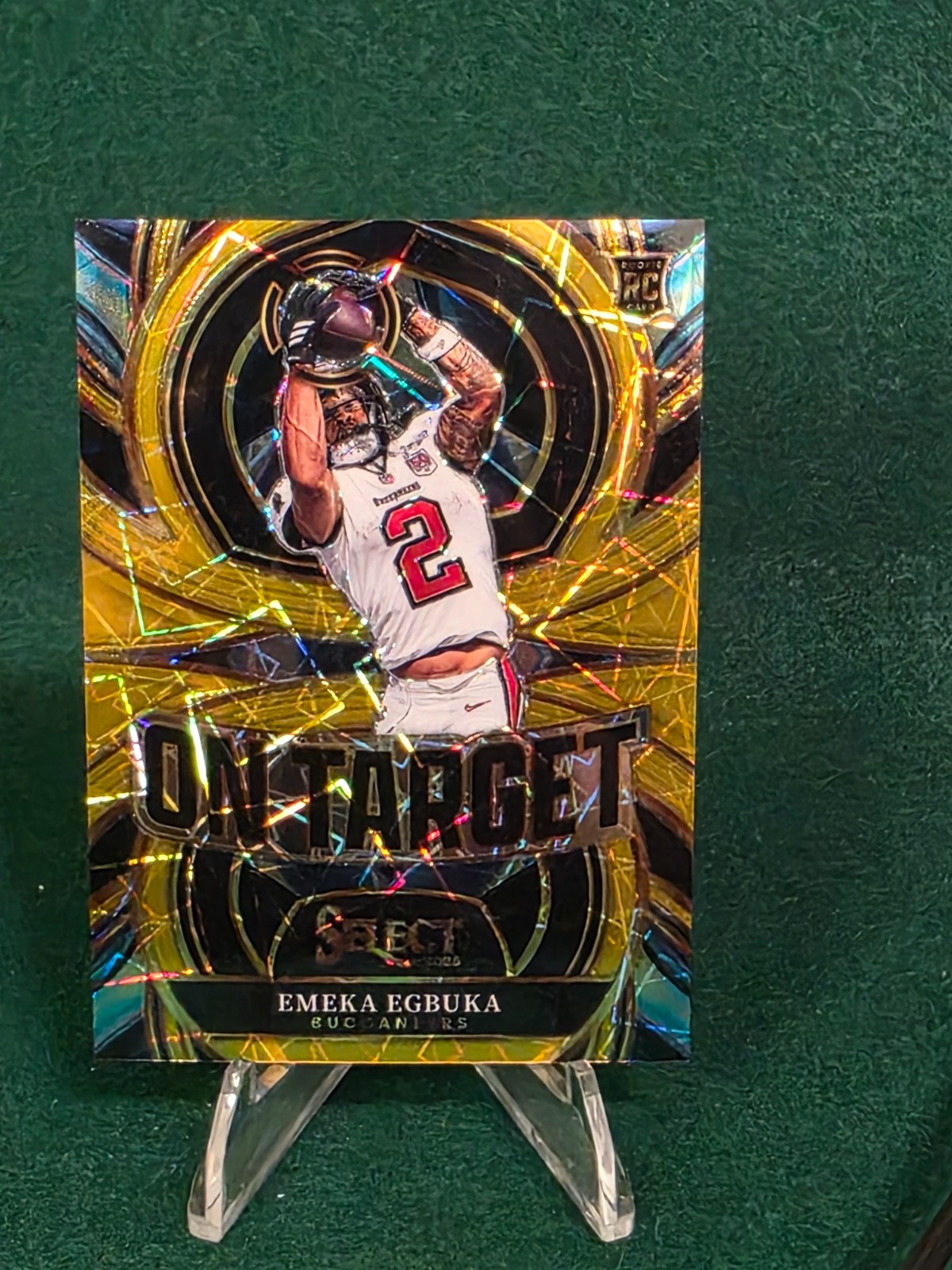 2025 Panini Select EMEKA EGBUKA #19 Downtown SSP RC Saints
