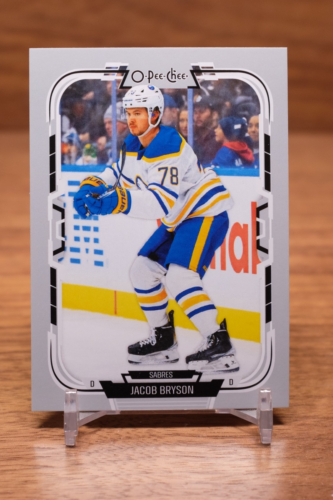 2025-26 O-Pee-Chee Base #26 Jacob Bryson – Buffalo Sabres