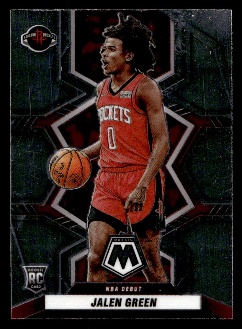 2021-22 Panini Jalen Green #262 Houston Rockets Basketball Sports Card Raw