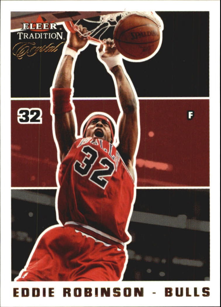 2003-04 Fleer Tradition Crystal #98 Eddie Robinson /175 – BSK