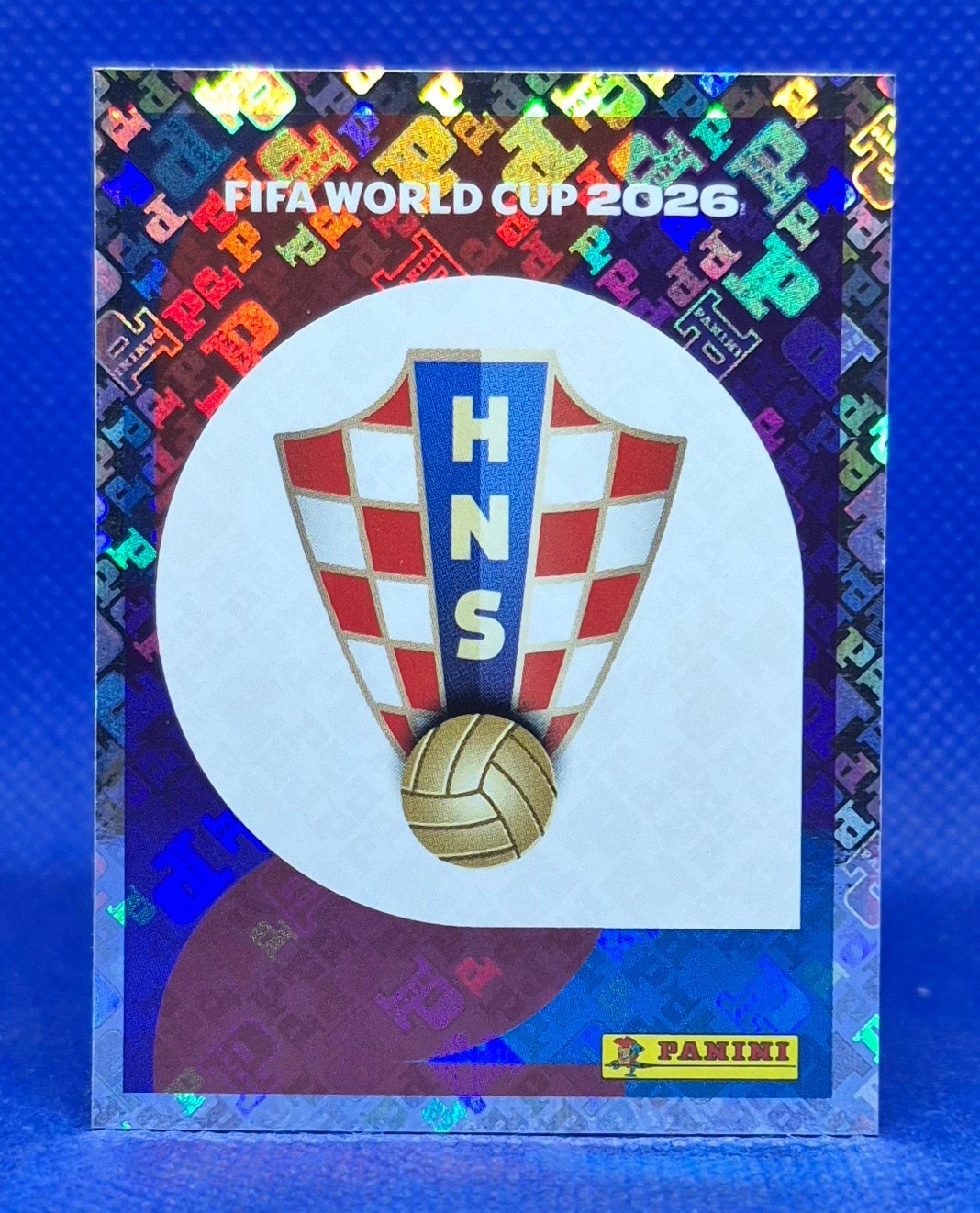 2026 Panini FIFA World Cup Sticker Croatia Team Logo #CRO 1 -US Edition