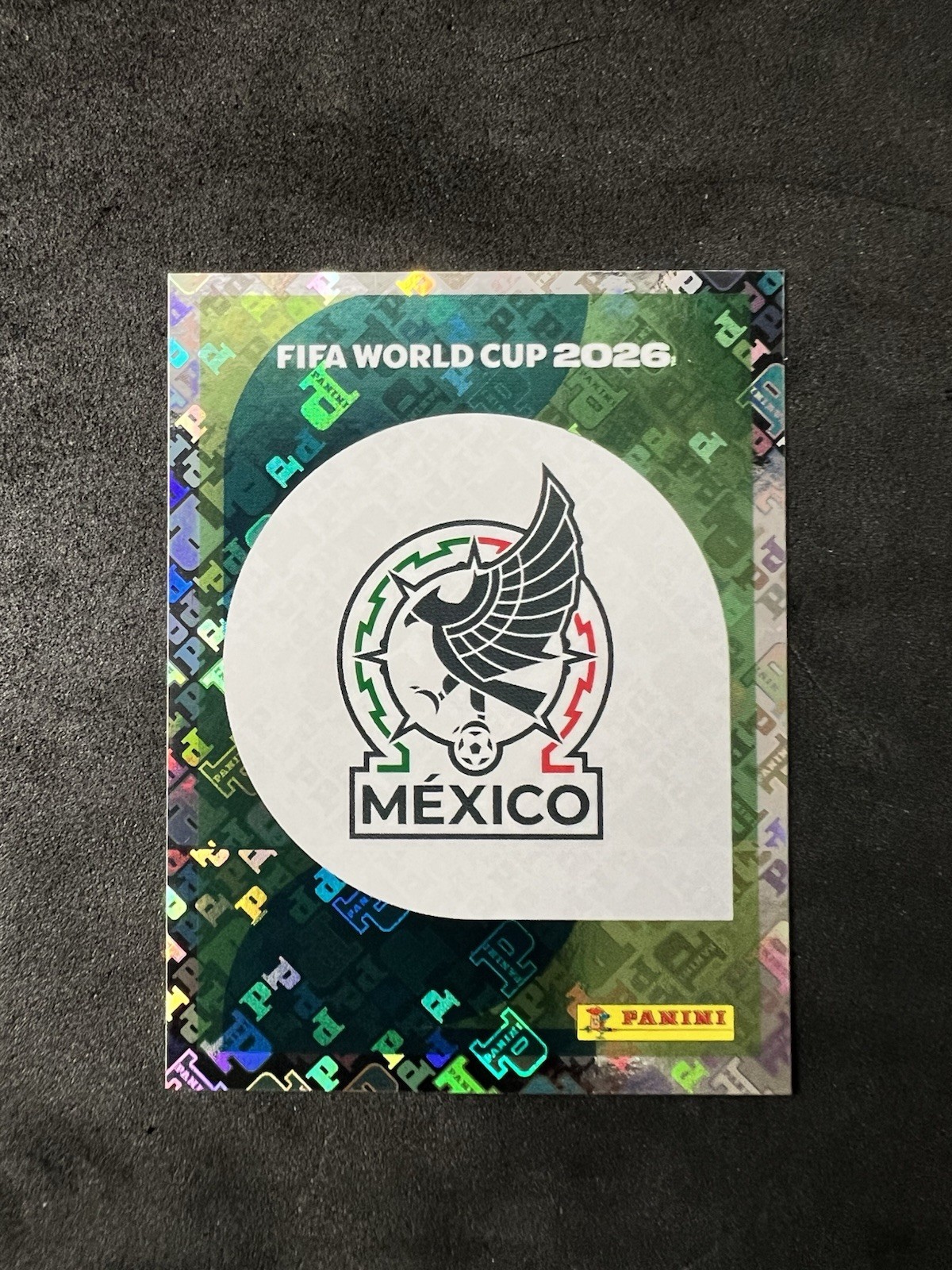 MEXICO TEAM LOGO 2026 Panini World Cup Sticker #MEX1