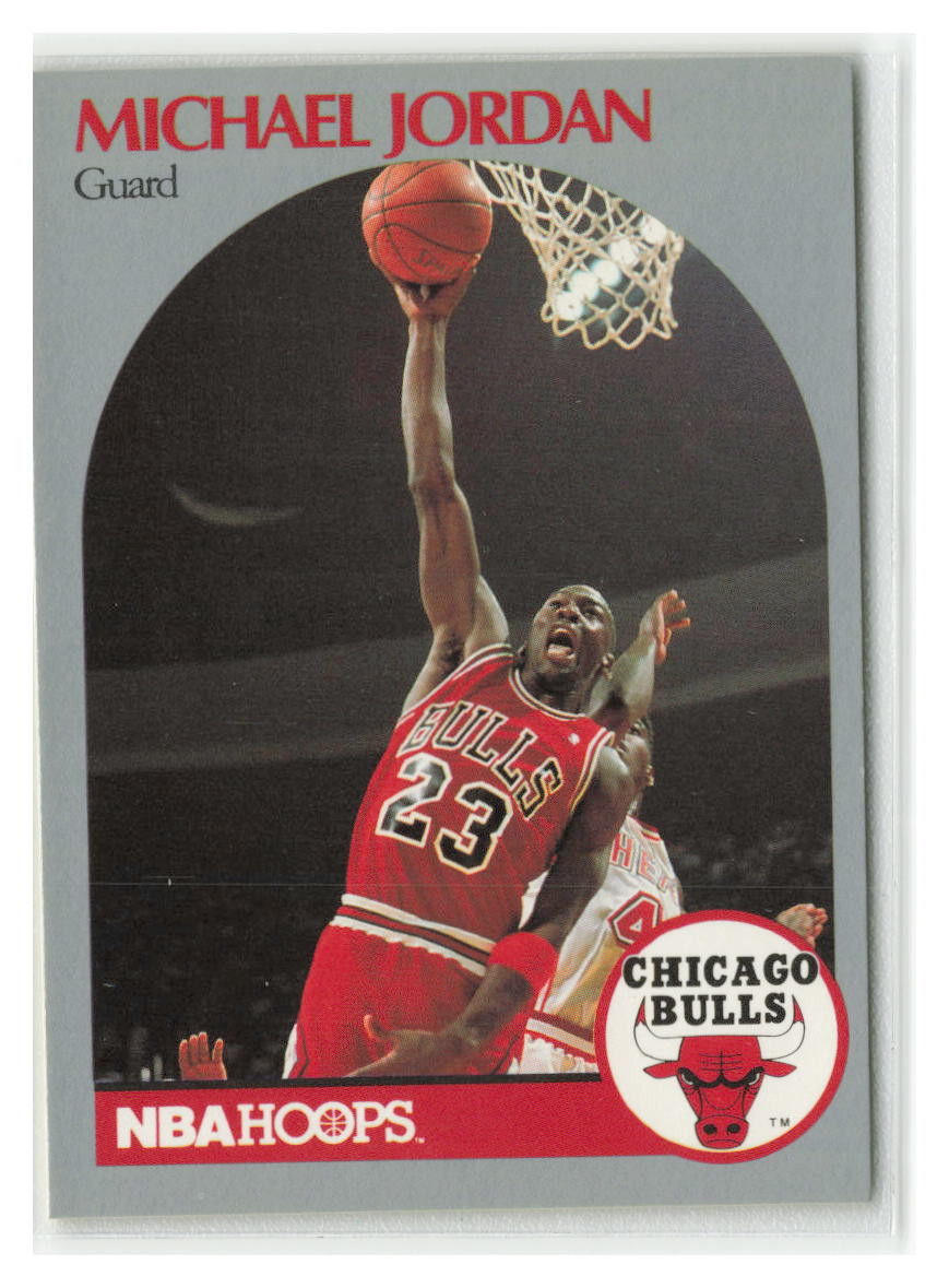 Michael Jordan 1990-91 Hoops #65-CHICAGO BULLS *QTY*