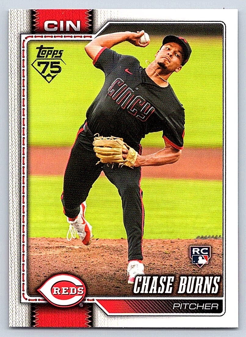 CHASE BURNS REDS RC 2026 TOPPS SERIES 1 #312