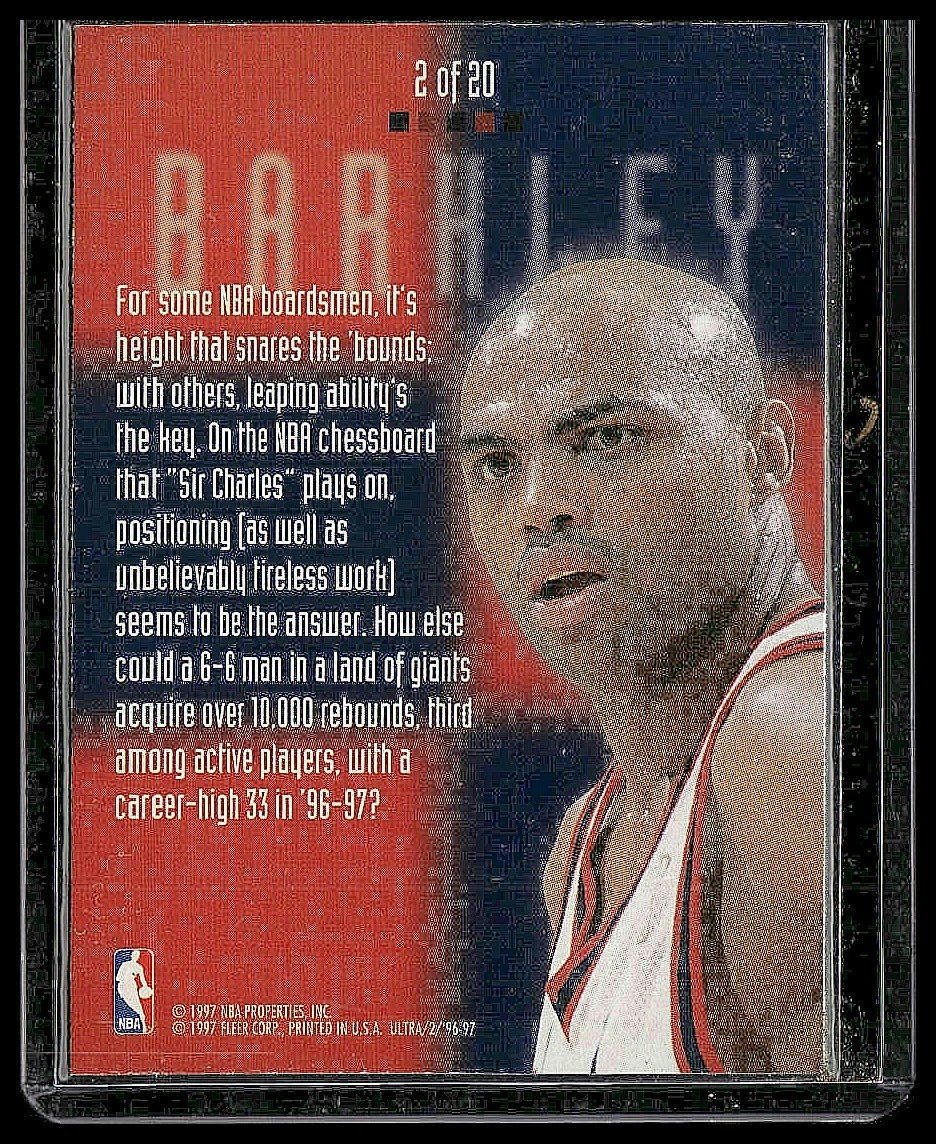 1996-97 Ultra Charles Barkley Board Game #2 Houston Rockets