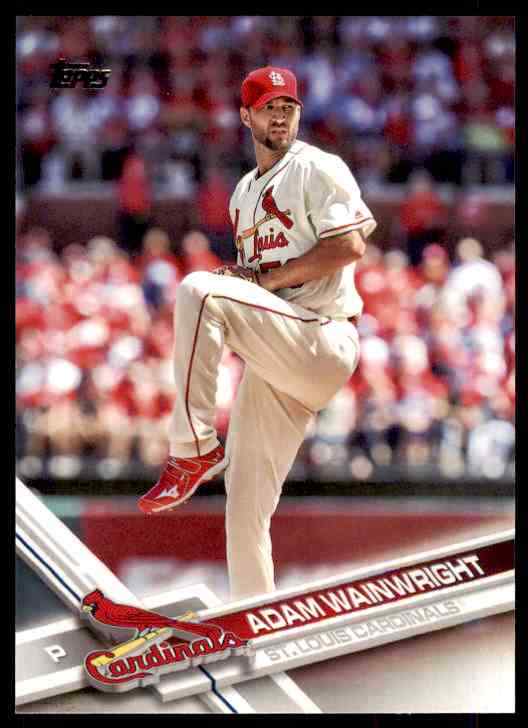 2017 Topps Series 1 Adam Wainwright #221 St. Louis Cardinals