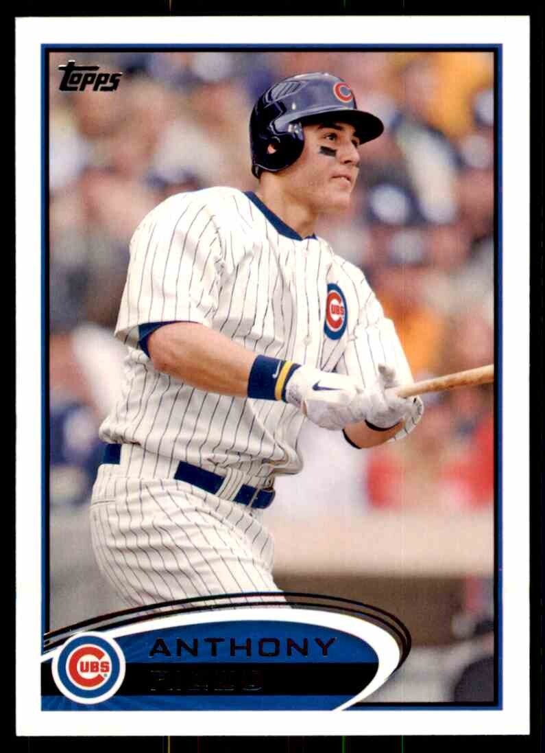 2012 Topps Anthony Rizzo #334 Chicago Cubs