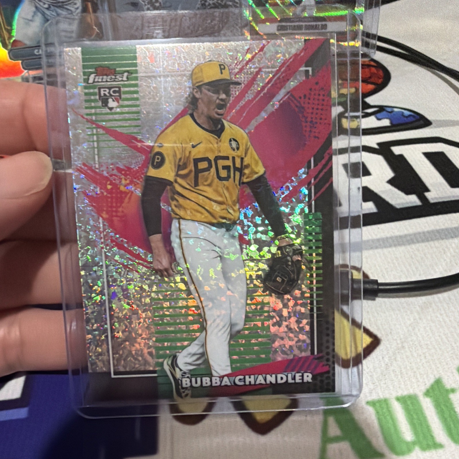 BUBBA CHANDLER RC 29/199 Aqua Mini Diamond Rare 2026 Topps Finest #272 Pirates