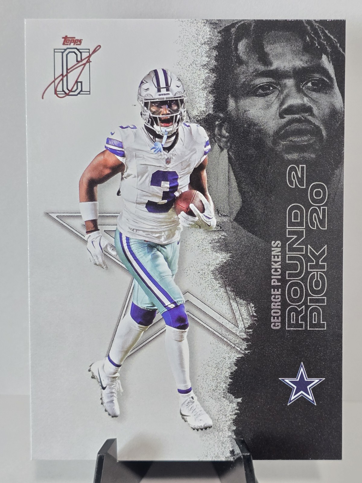 2025 Topps Signature Class GEORGE PICKENS #72 DALLAS COWBOYS