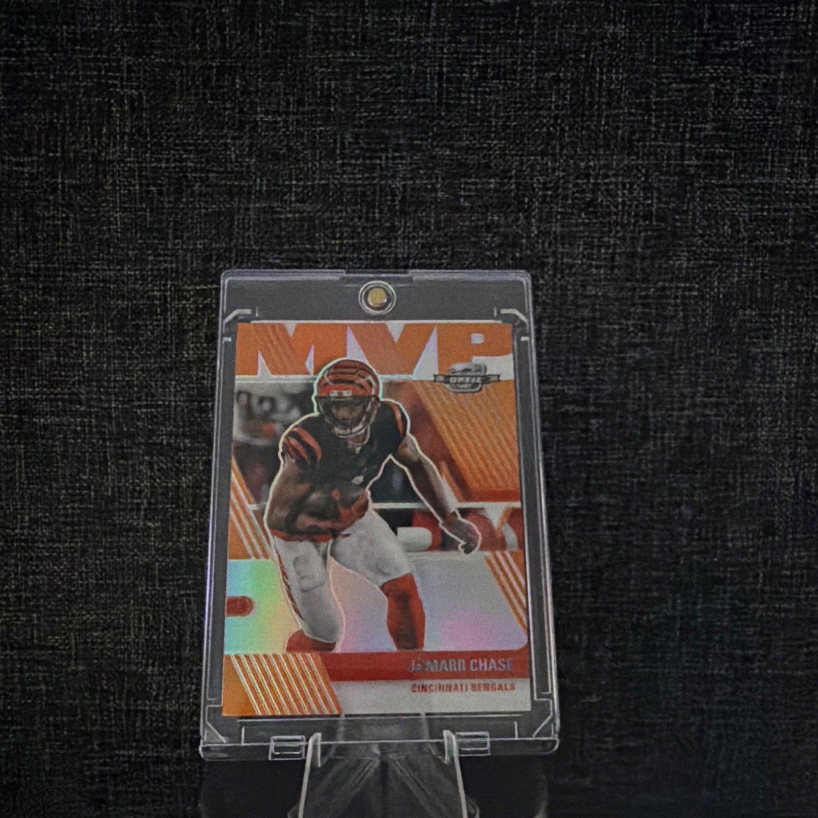 Panini Contenders Optic 2024 Ja’Marr Chase Bengals Orange Prizm /50 #MVP-JCE