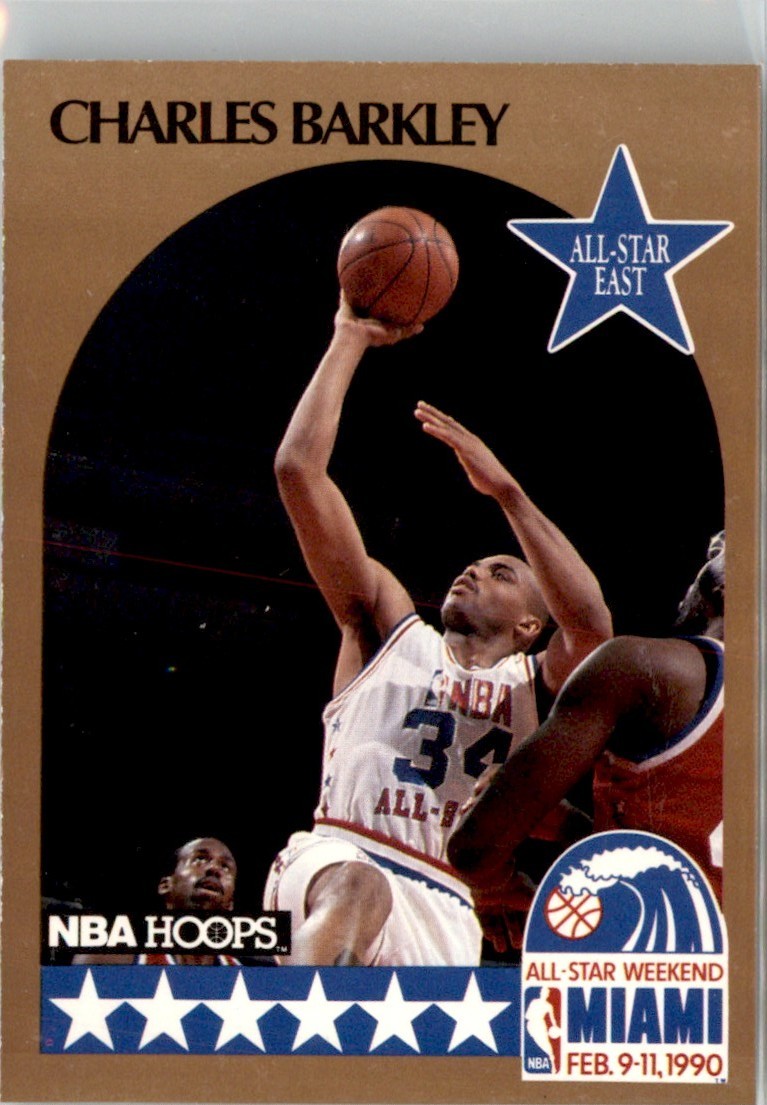 1990-91 Hoops Charles Barkley Philadelphia 76ers #1