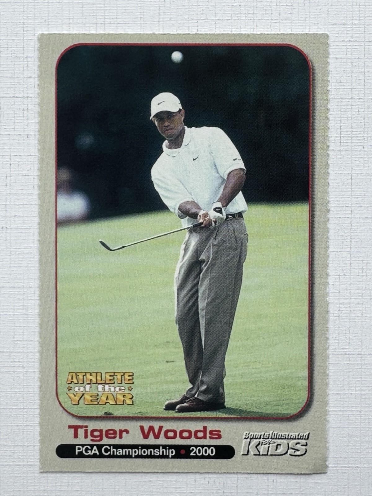 2001 Sports Illustrated for Kids Tiger Woods Athlete of the Year – Tiger…