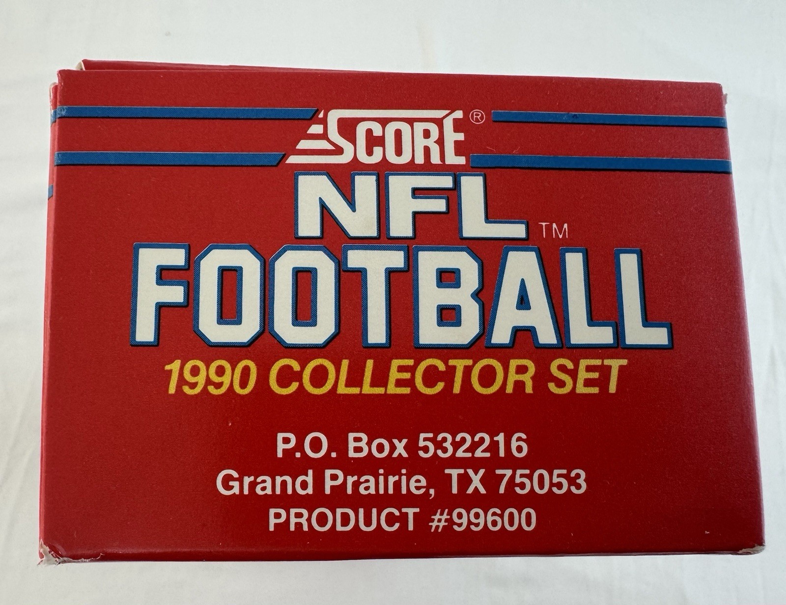 1990 Score NFL Football Collector Set Complete (Series 1 and 2) Factory-Open box