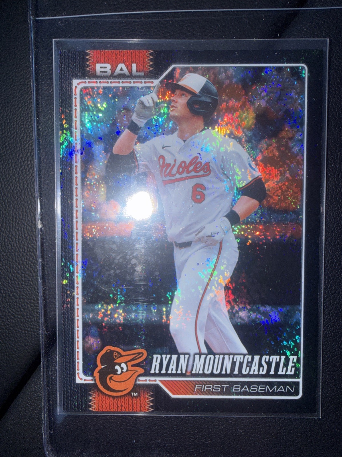 2026 Topps Series 2 Ryan Mountcastle #652 Black Sandglitter /10 Baltimore Oriole