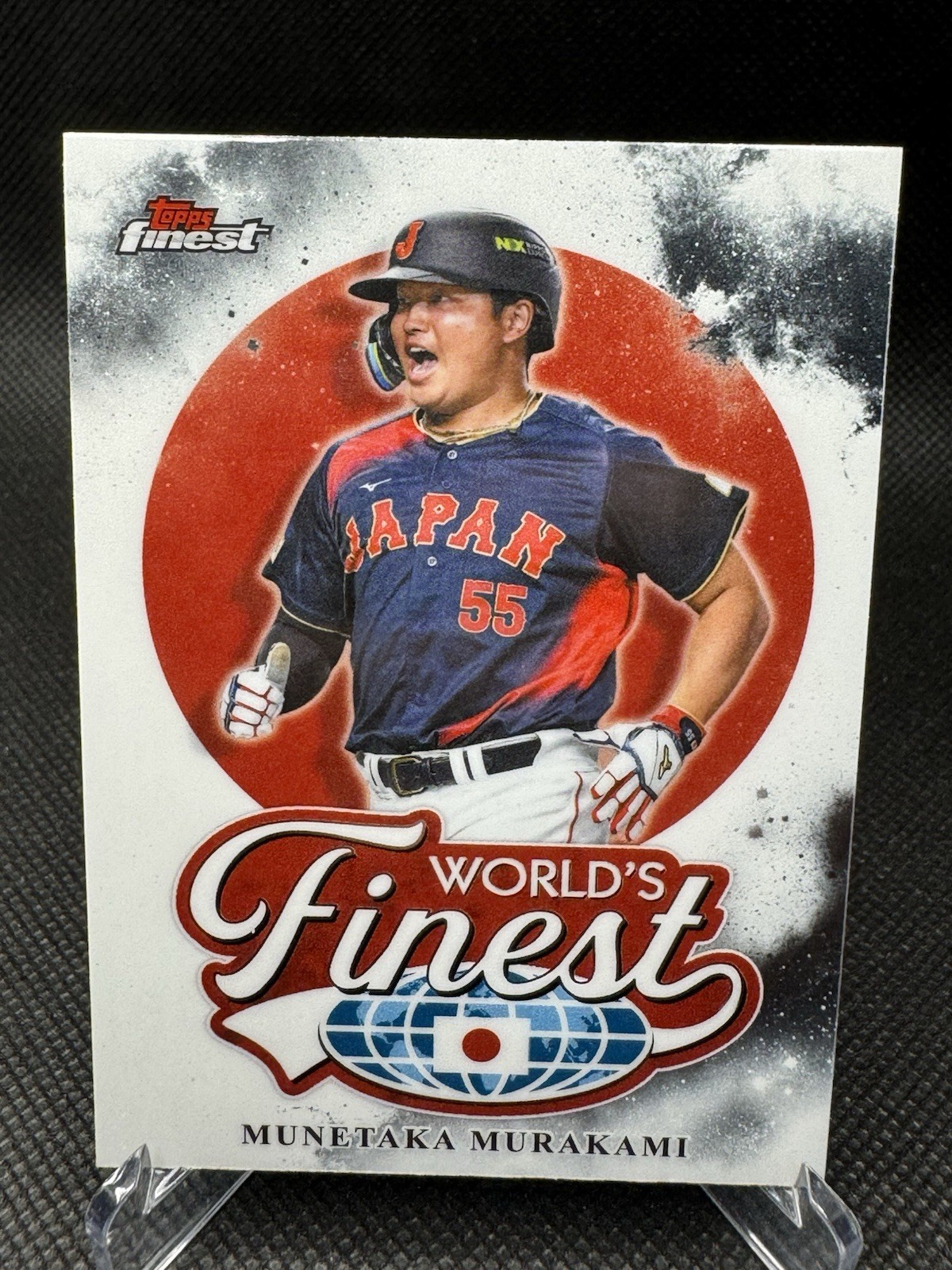 2026 Topps Finest Worlds Finest Japan Munetaka Murakami RC White Sox #WF-24
