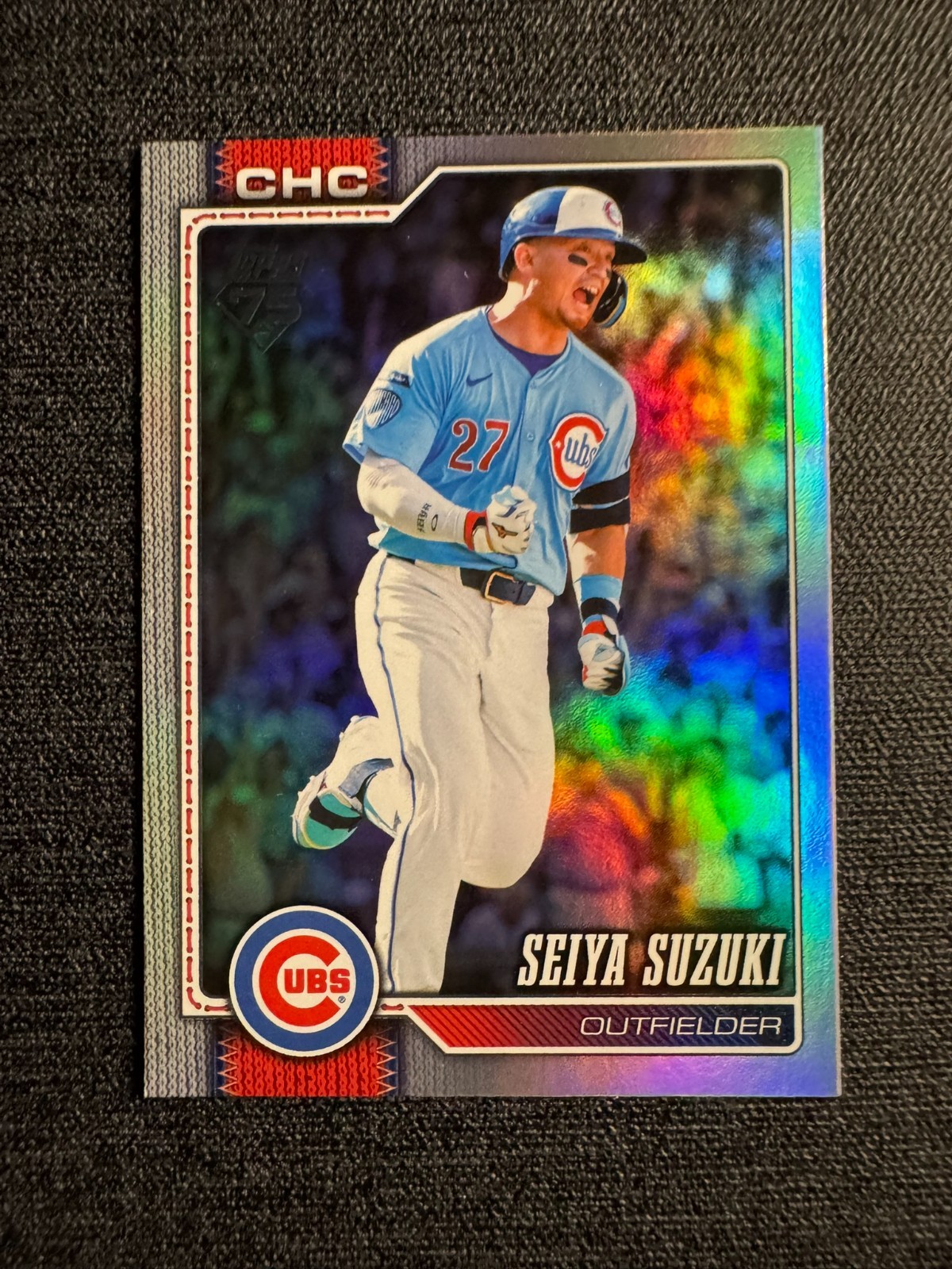 Seiya Suzuki #685 REFRACTOR – 2026 Topps Series 2 MLB Baseball